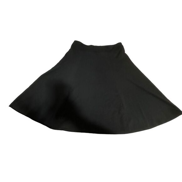 Appleseed’s Black A-Line Full Stretchy Skirt Sz PL - Picture 1 of 5
